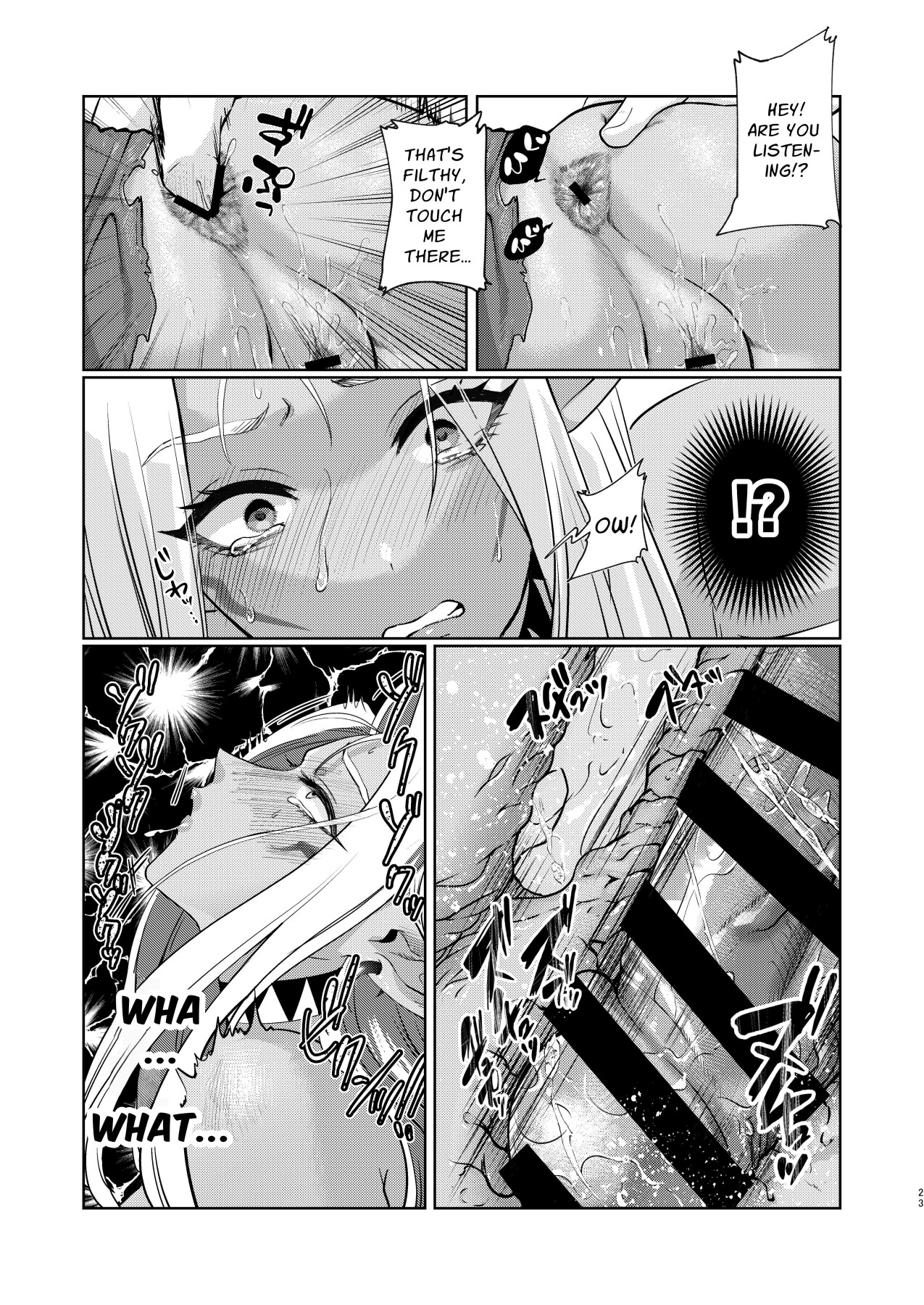 Hentai Manga Comic-The Dark Elf can't Resist-Read-22
